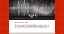 Desktop Screenshot of haggaraudio.com